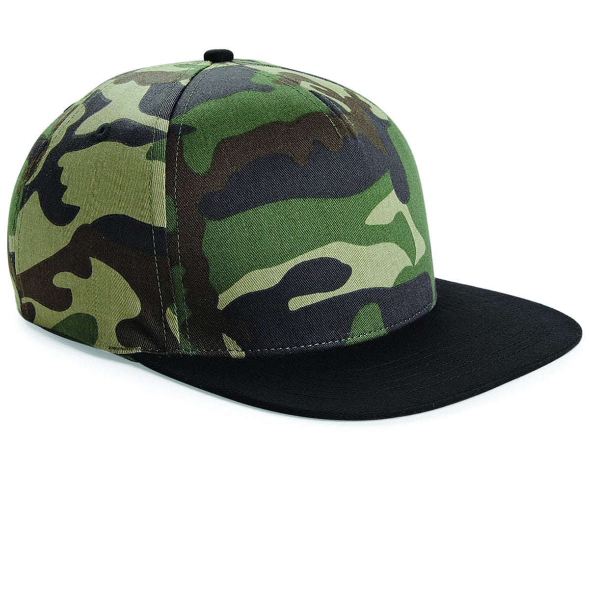 Beechfield Camo Snapback