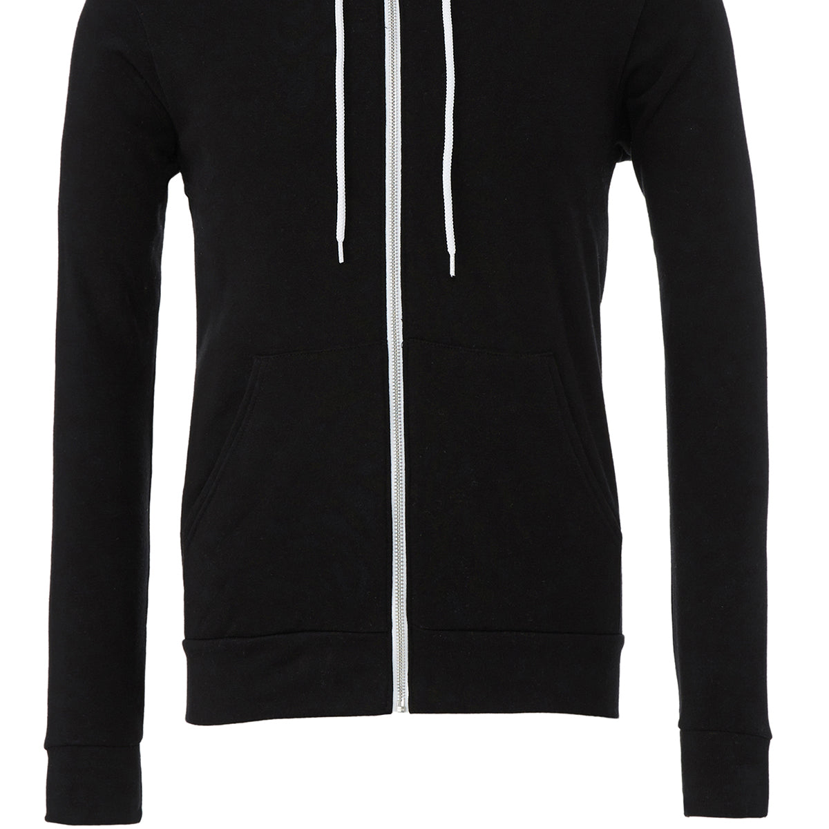 Bella & Canvas Unisex Polycotton Fleece Full-Zip Hoodie