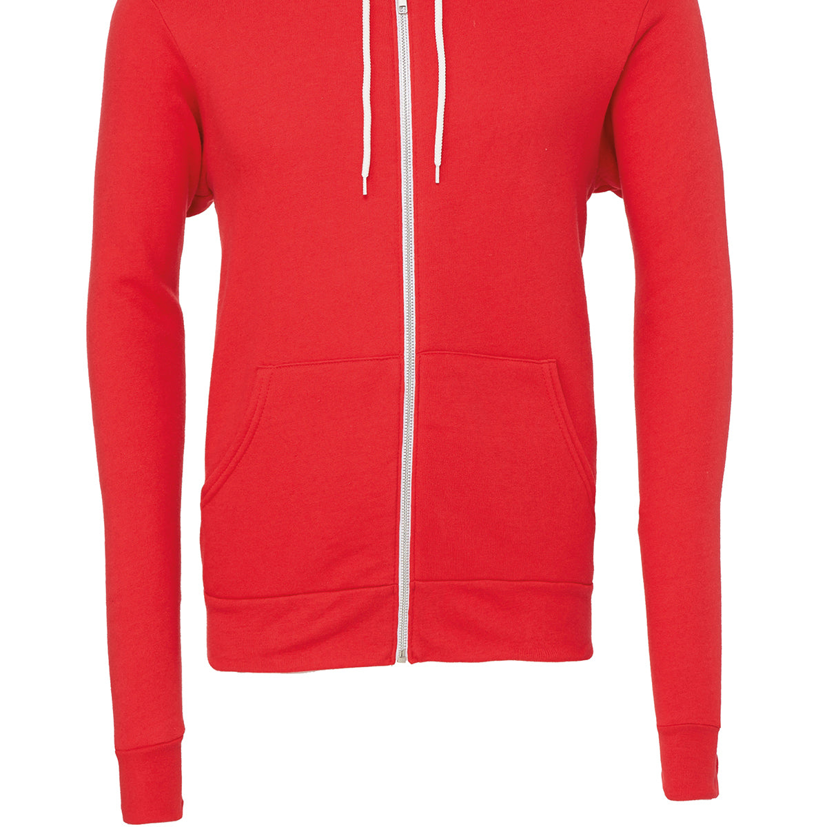Bella & Canvas Unisex Polycotton Fleece Full-Zip Hoodie