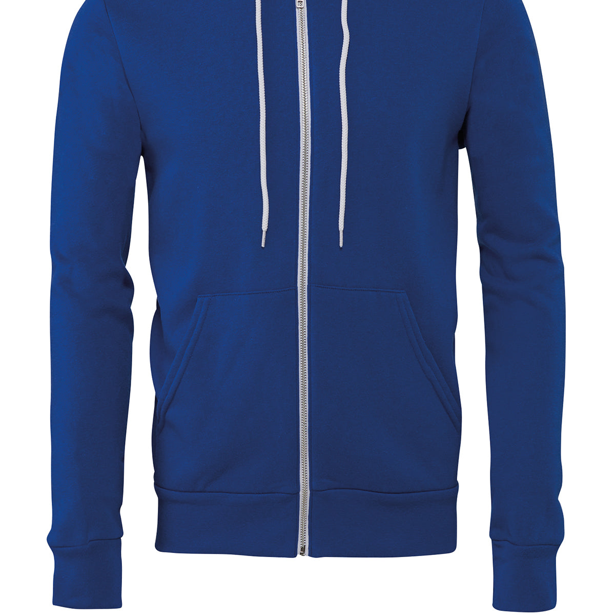 Bella & Canvas Unisex Polycotton Fleece Full-Zip Hoodie