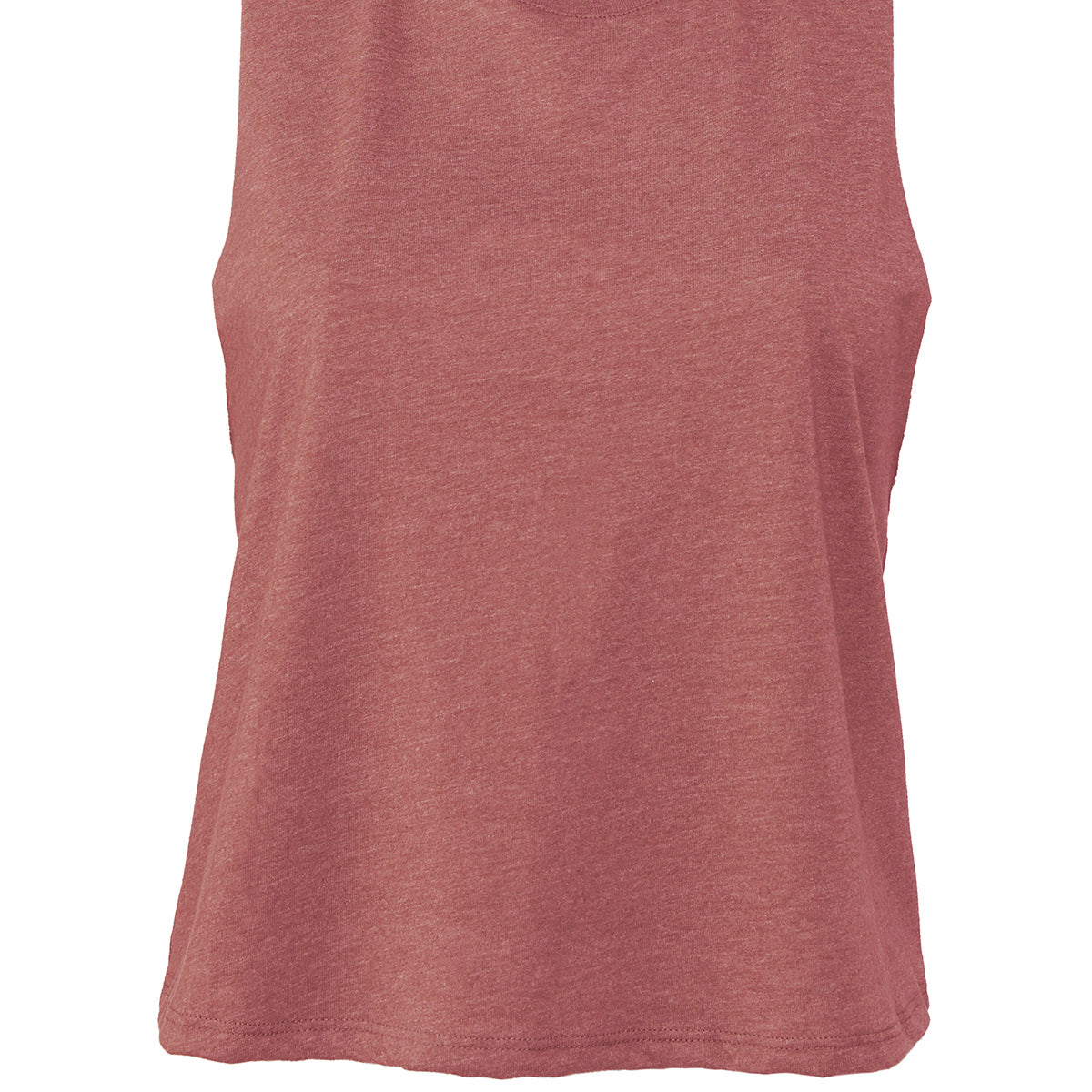 Bella & Canvas Women'S Racerback Cropped Tank