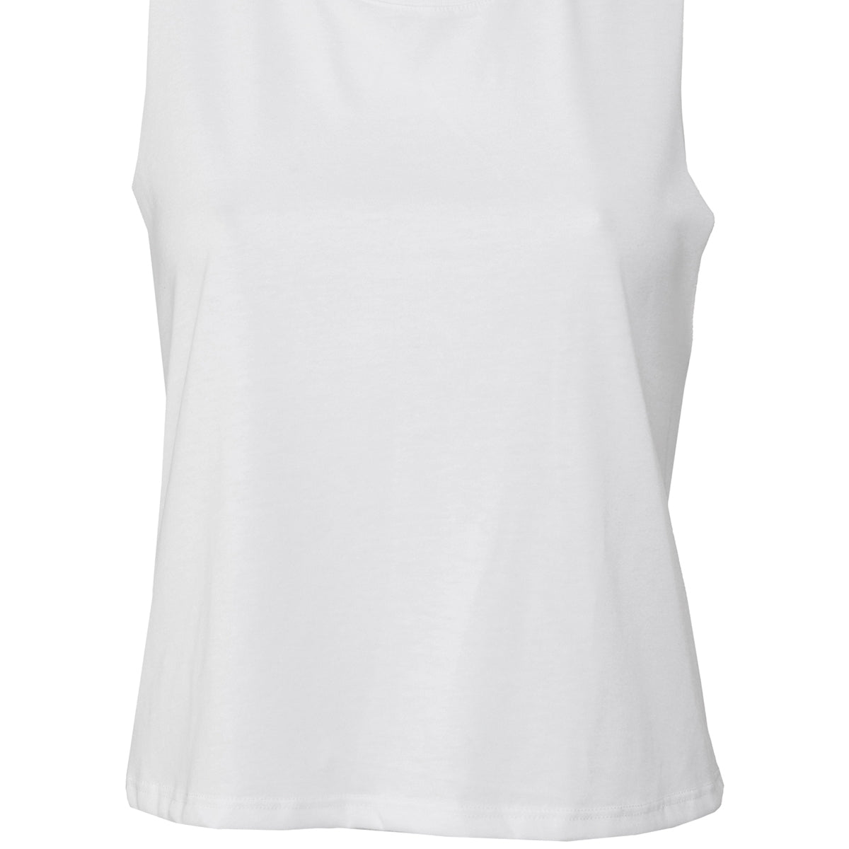 Bella & Canvas Women'S Racerback Cropped Tank