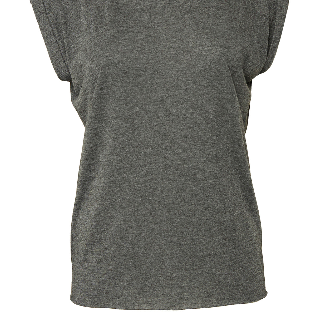 Bella & Canvas Women'S Flowy Muscle Tee With Rolled Cuff