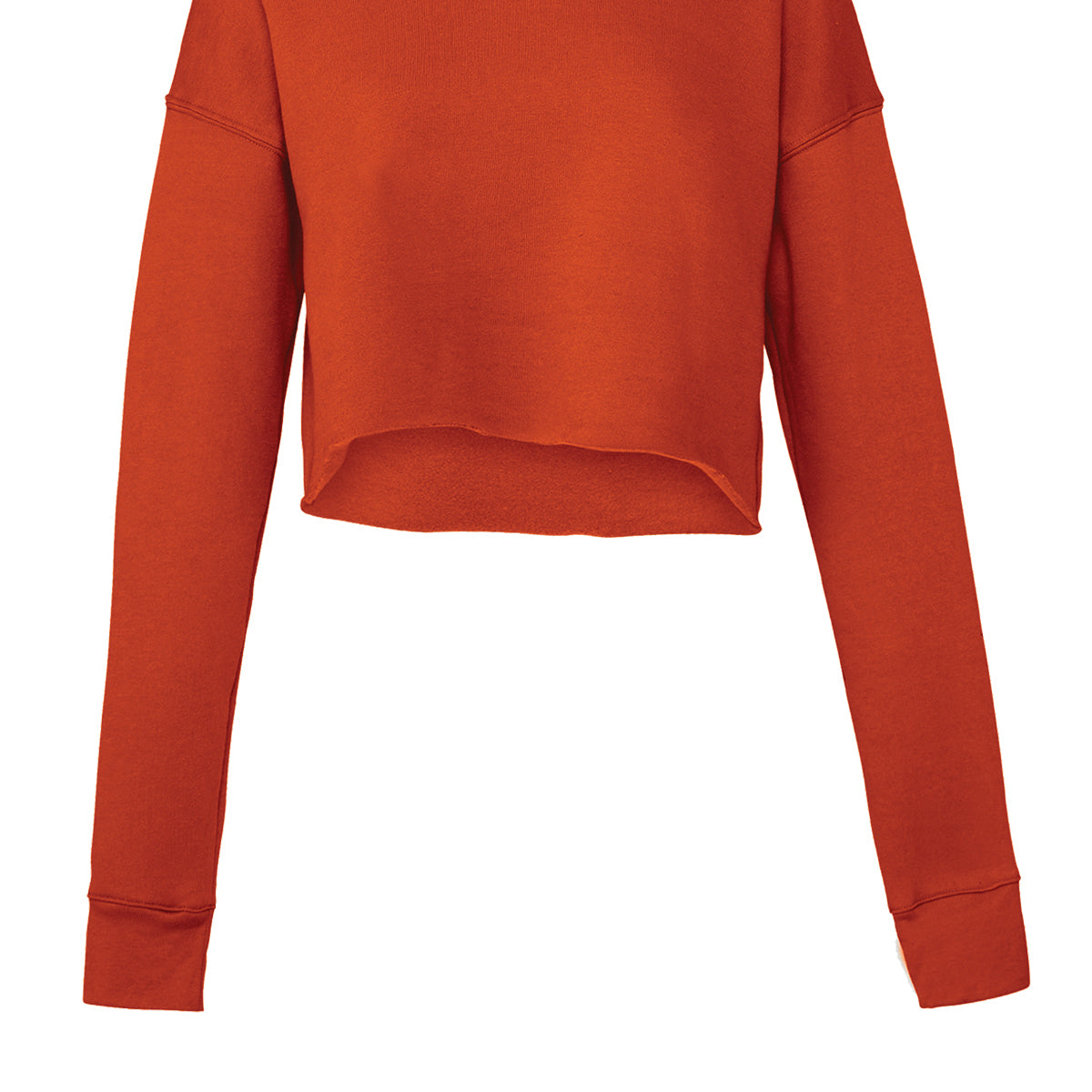 Bella & Canvas Women'S Cropped Crew Fleece