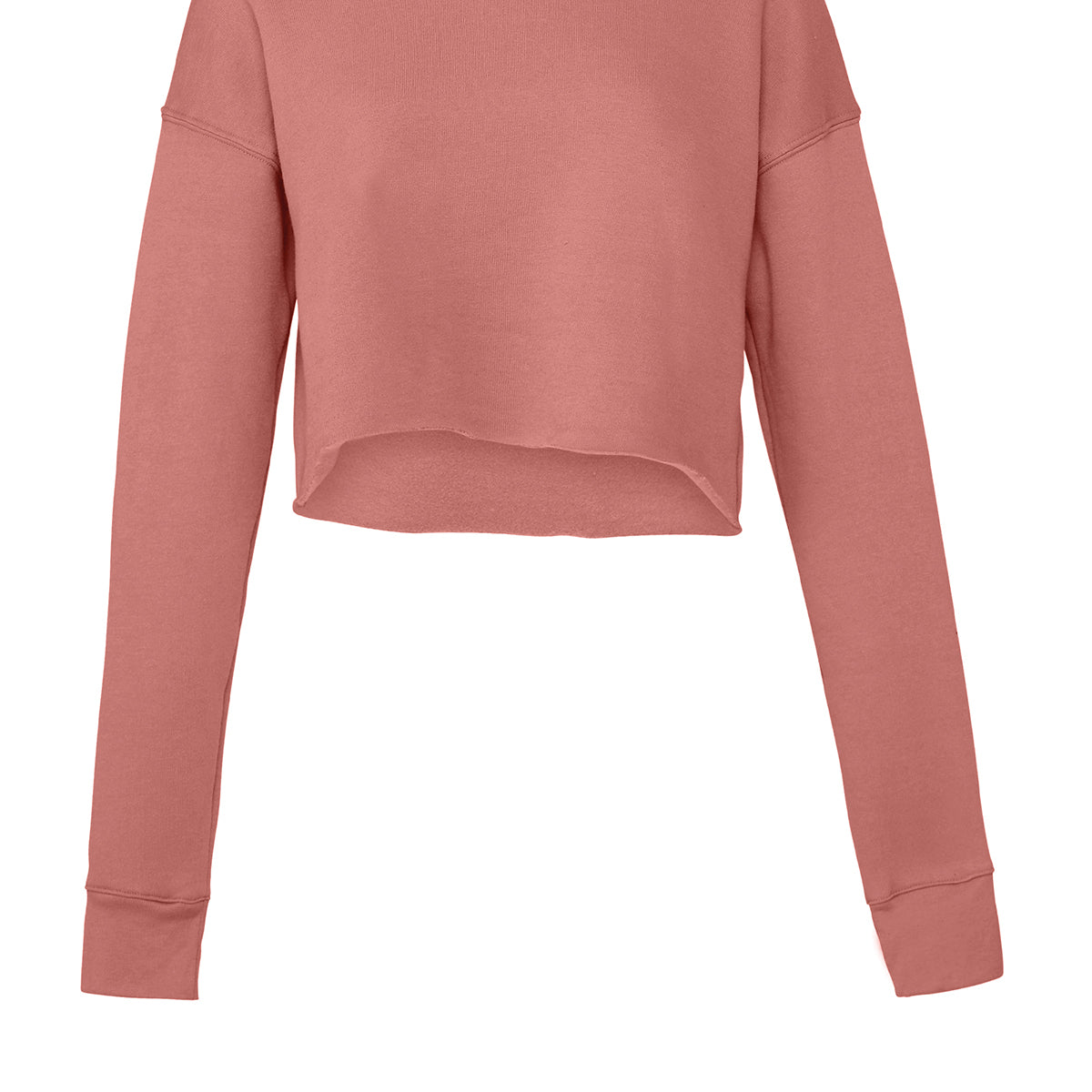 Bella & Canvas Women'S Cropped Crew Fleece