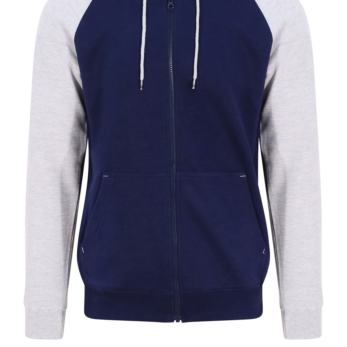 AWDis Just Hoods Baseball Zoodie