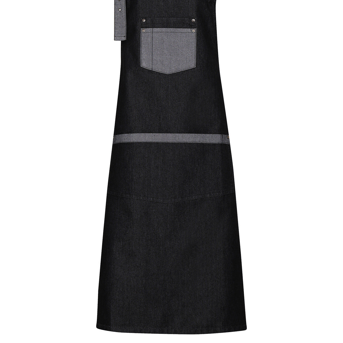 PremierDomain Contrast Denim Bib Apron