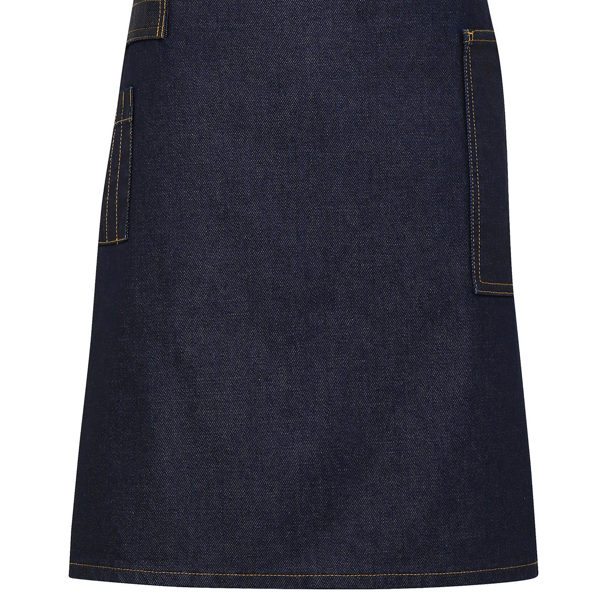 PremierDivision Waxed-Look Denim Waist Apron