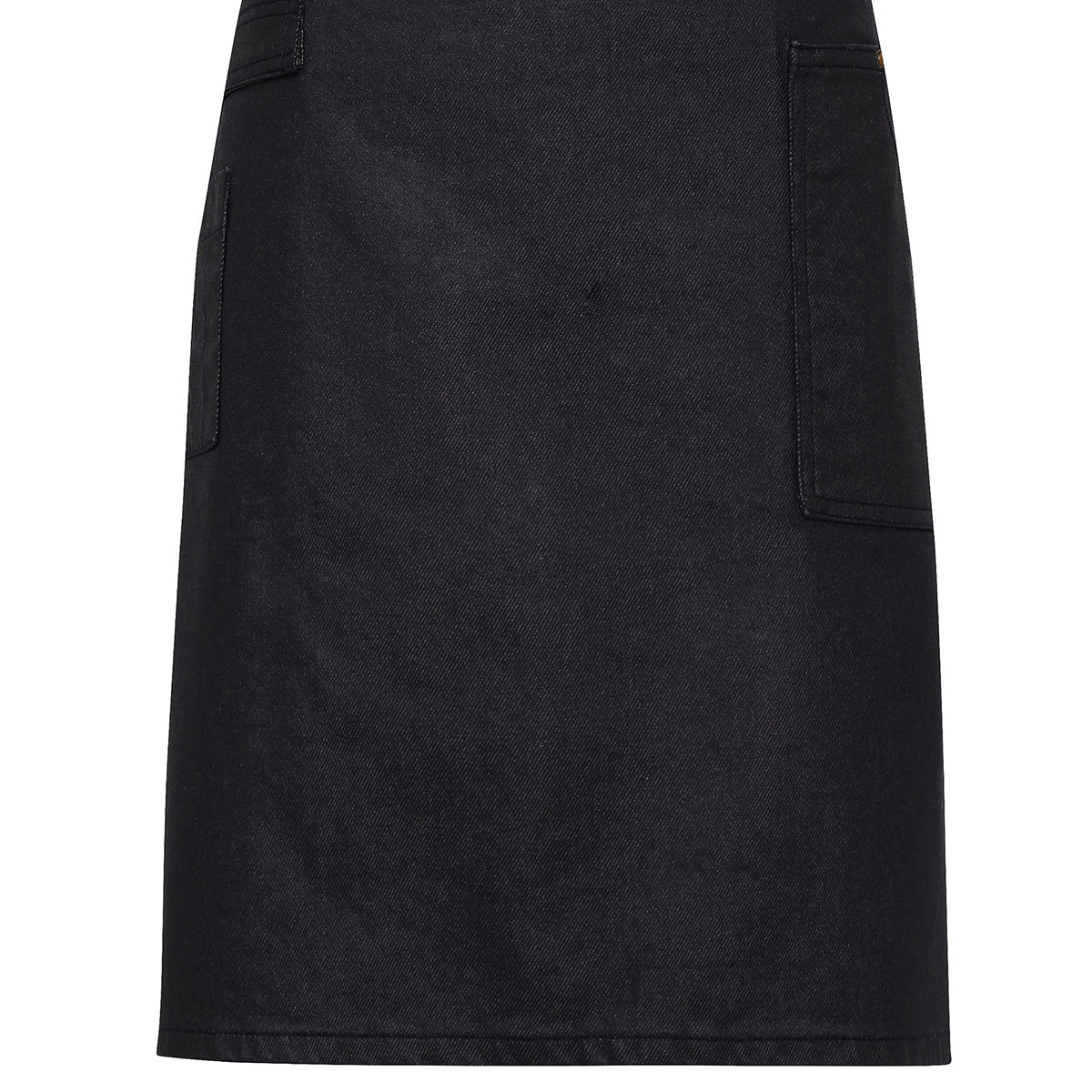 PremierDivision Waxed-Look Denim Waist Apron