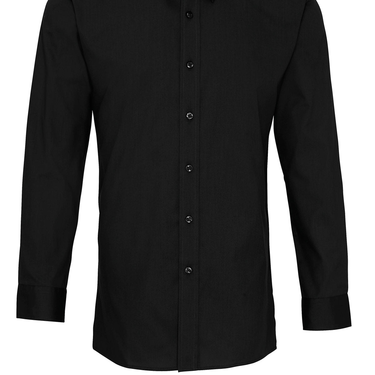 PremierPoplin Fitted Long Sleeve Shirt