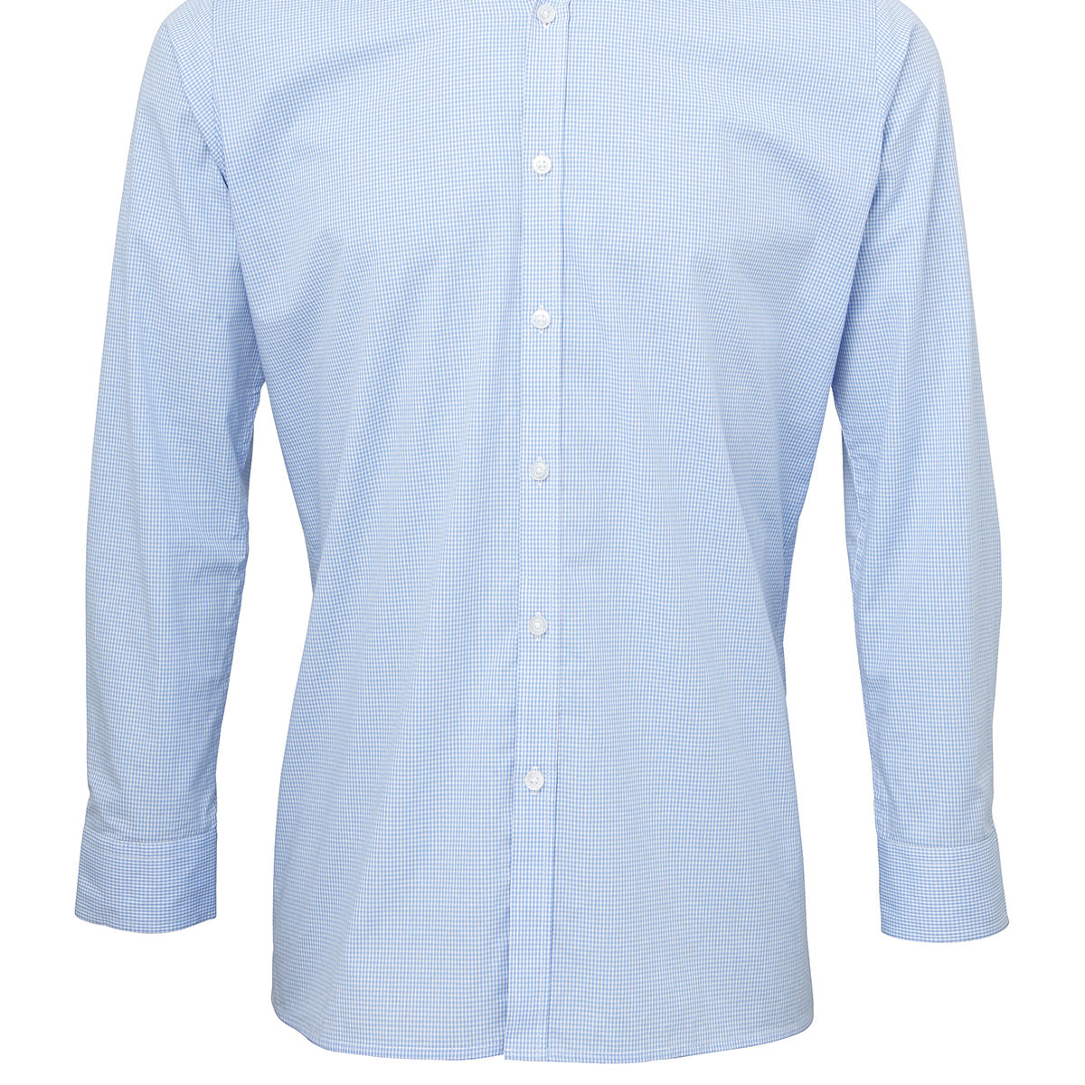 PremierMicrocheck (Gingham) Long Sleeve Cotton Shirt