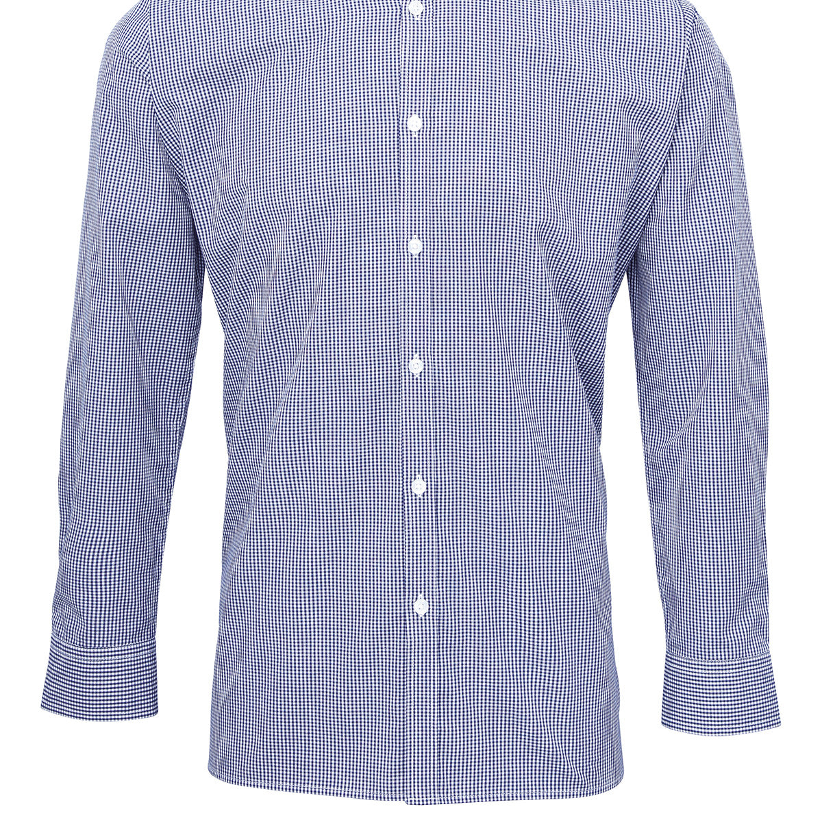 PremierMicrocheck (Gingham) Long Sleeve Cotton Shirt