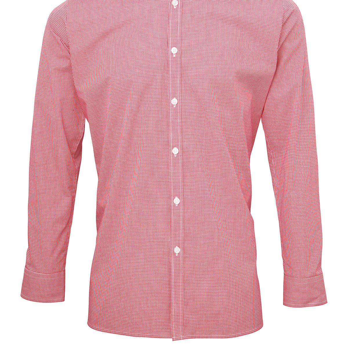 PremierMicrocheck (Gingham) Long Sleeve Cotton Shirt
