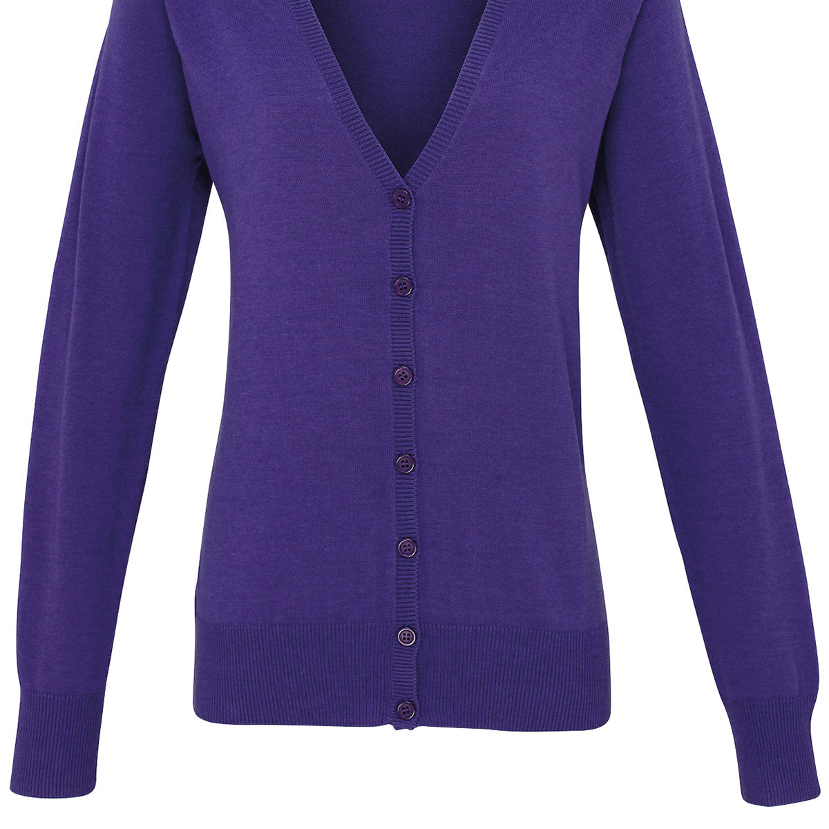 PremierWomen's Button-Through Knitted Cardigan