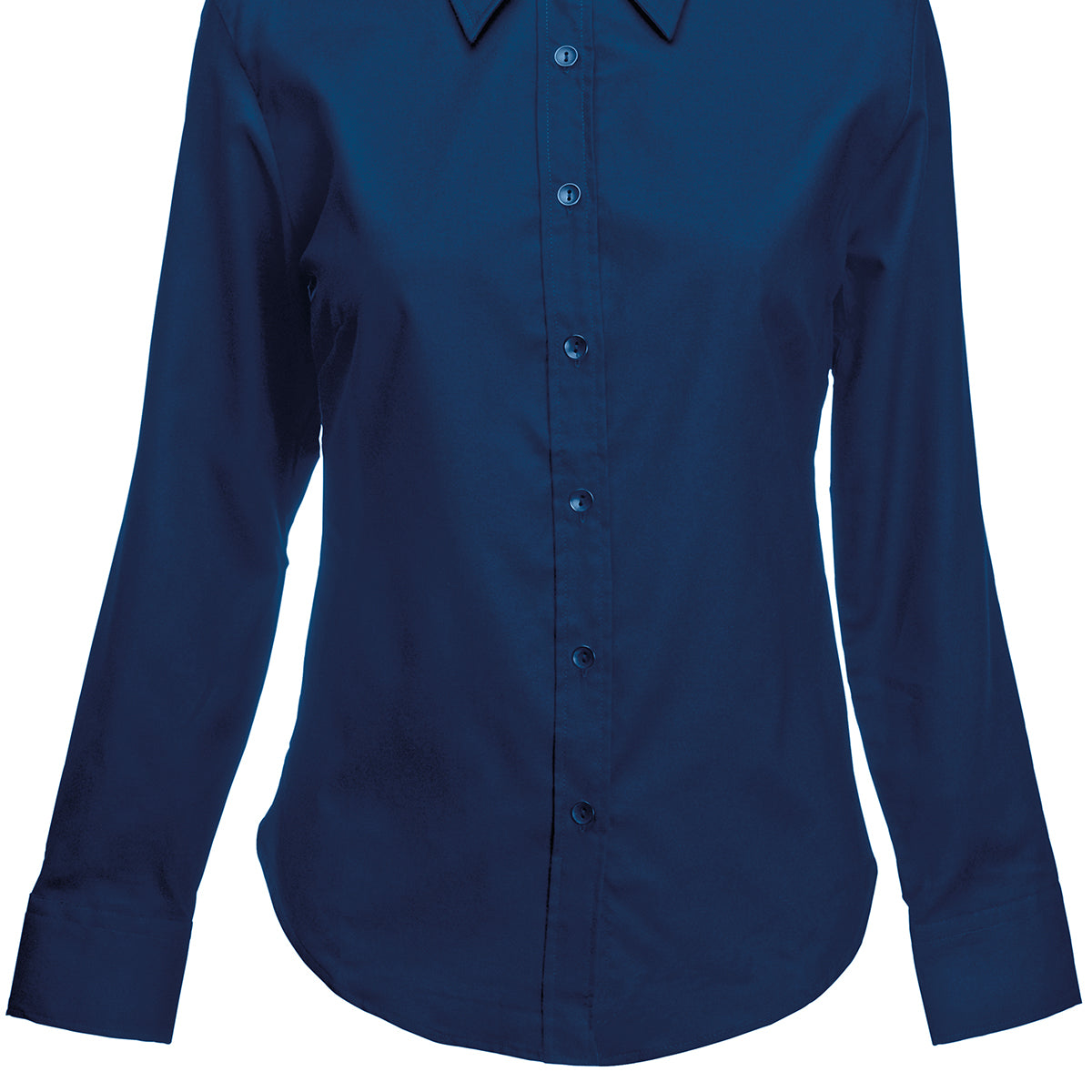 Fruit of the Loom Women's Oxford Long Sleeve Shirt