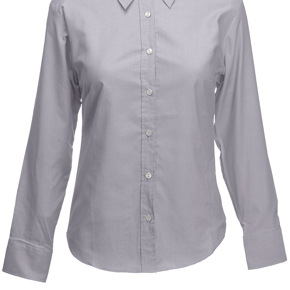 Fruit of the Loom Women's Oxford Long Sleeve Shirt