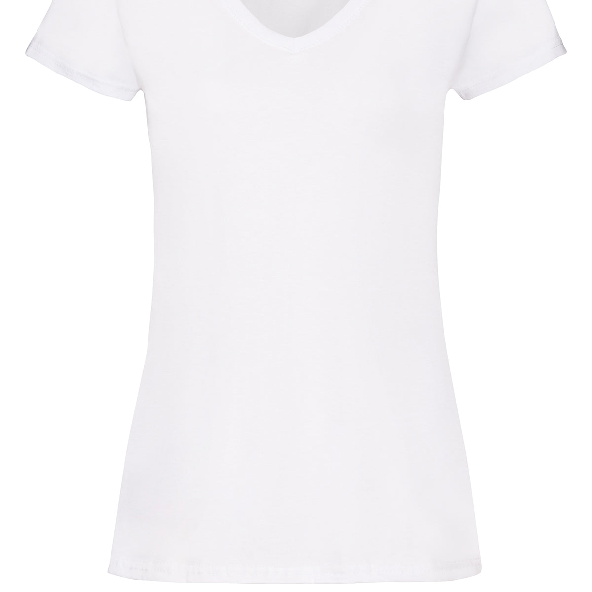 Fruit of the Loom Women's Valueweight V-Neck T
