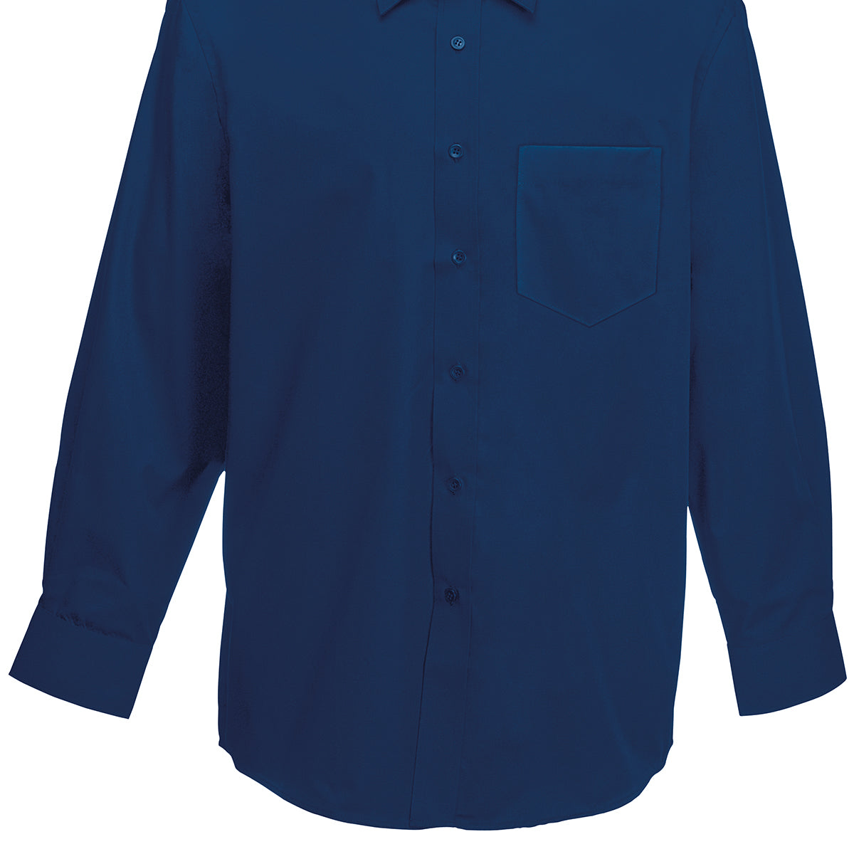 Fruit of the Loom Poplin Long Sleeve Shirt