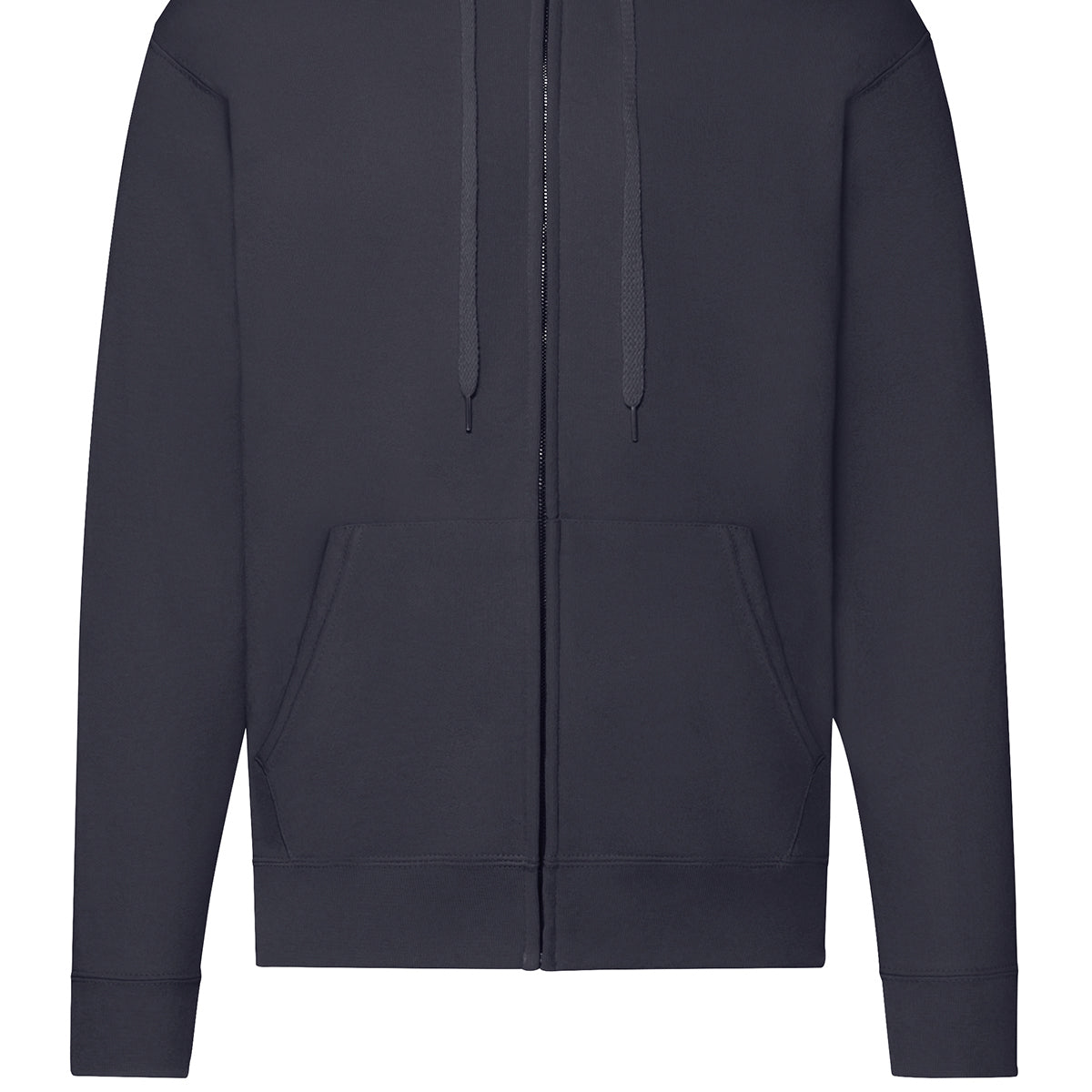 Fruit of the Loom Classic 80/20 Hooded Sweatshirt Jacket