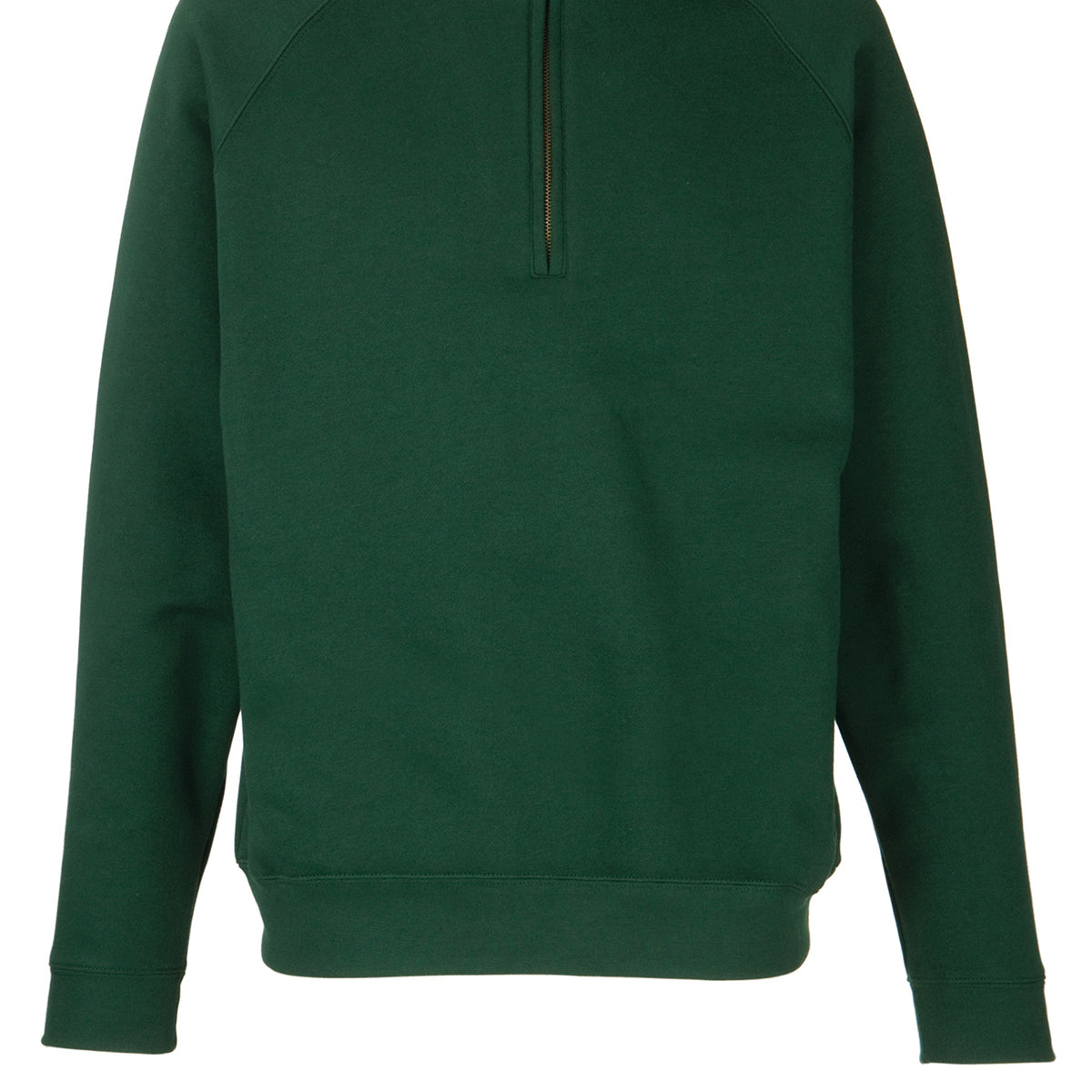 Fruit of the Loom Classic 80/20 Zip Neck Sweatshirt