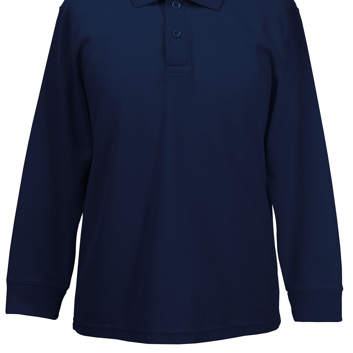 Fruit of the Loom Kids Long Sleeve 65/35 Polo