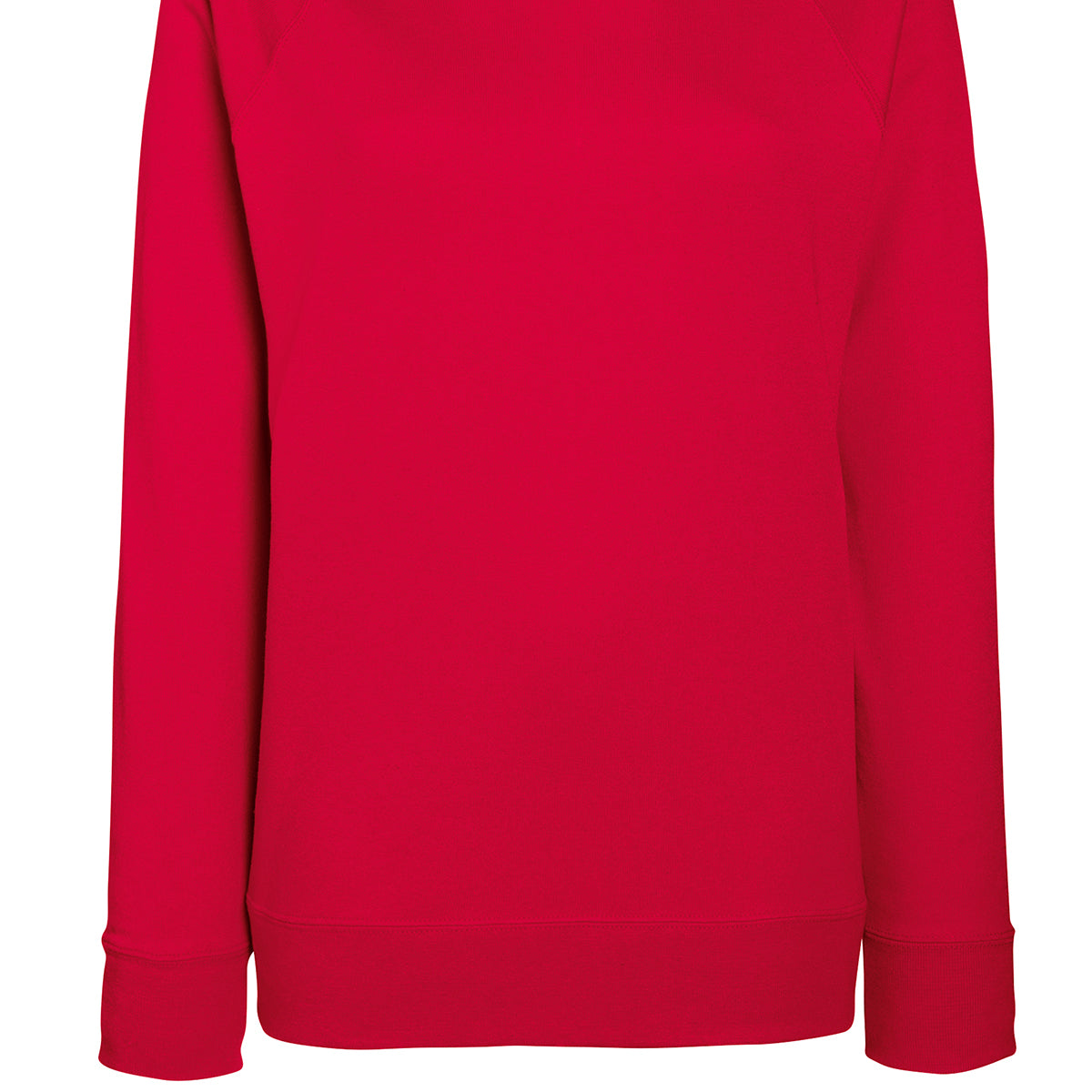 Fruit of the Loom Women's Lightweight Raglan Sweatshirt