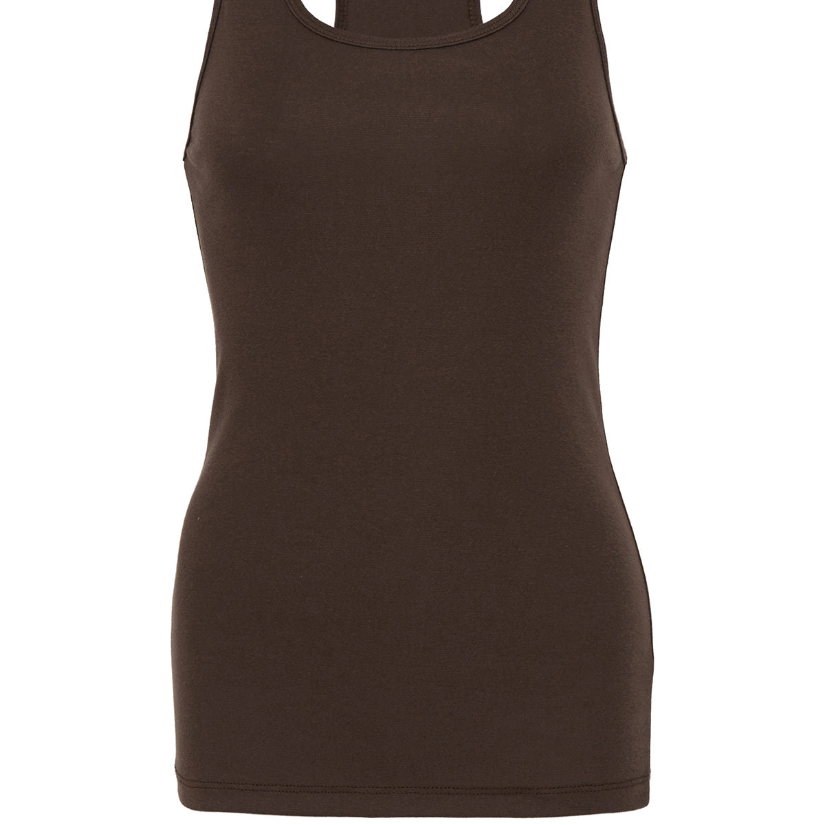 Bella & Canvas Sheer Mini Rib Racerback Tank Top