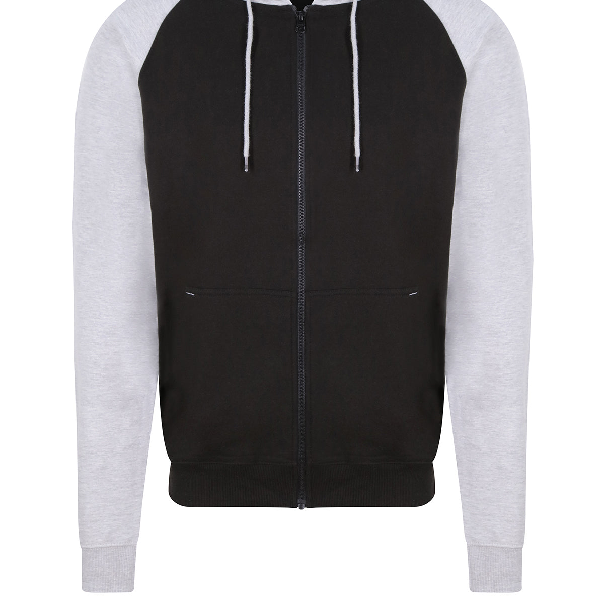 AWDis Just Hoods Baseball Zoodie