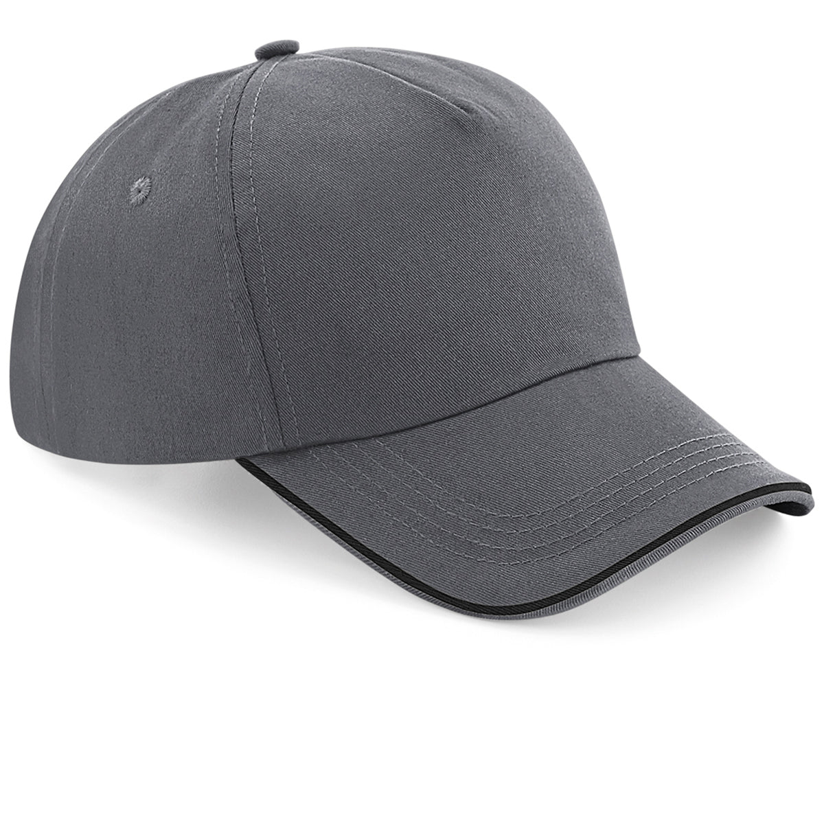 Beechfield Authentic 5-Panel Cap - Piped Peak
