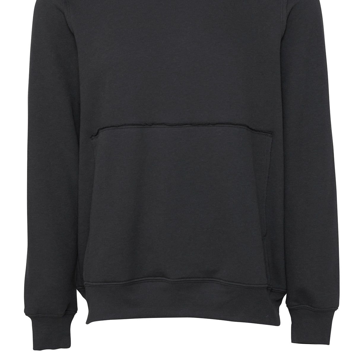 Bella & Canvas Unisex Raw-Seam Crew Pullover