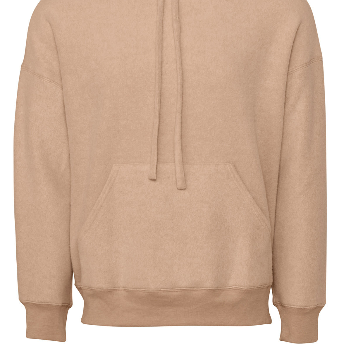 Bella & Canvas Unisex Sueded Fleece Pullover Hoodie