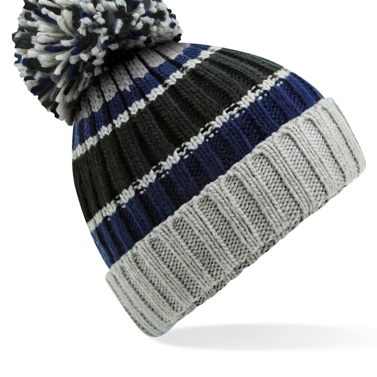Beechfield Hygge Striped Beanie