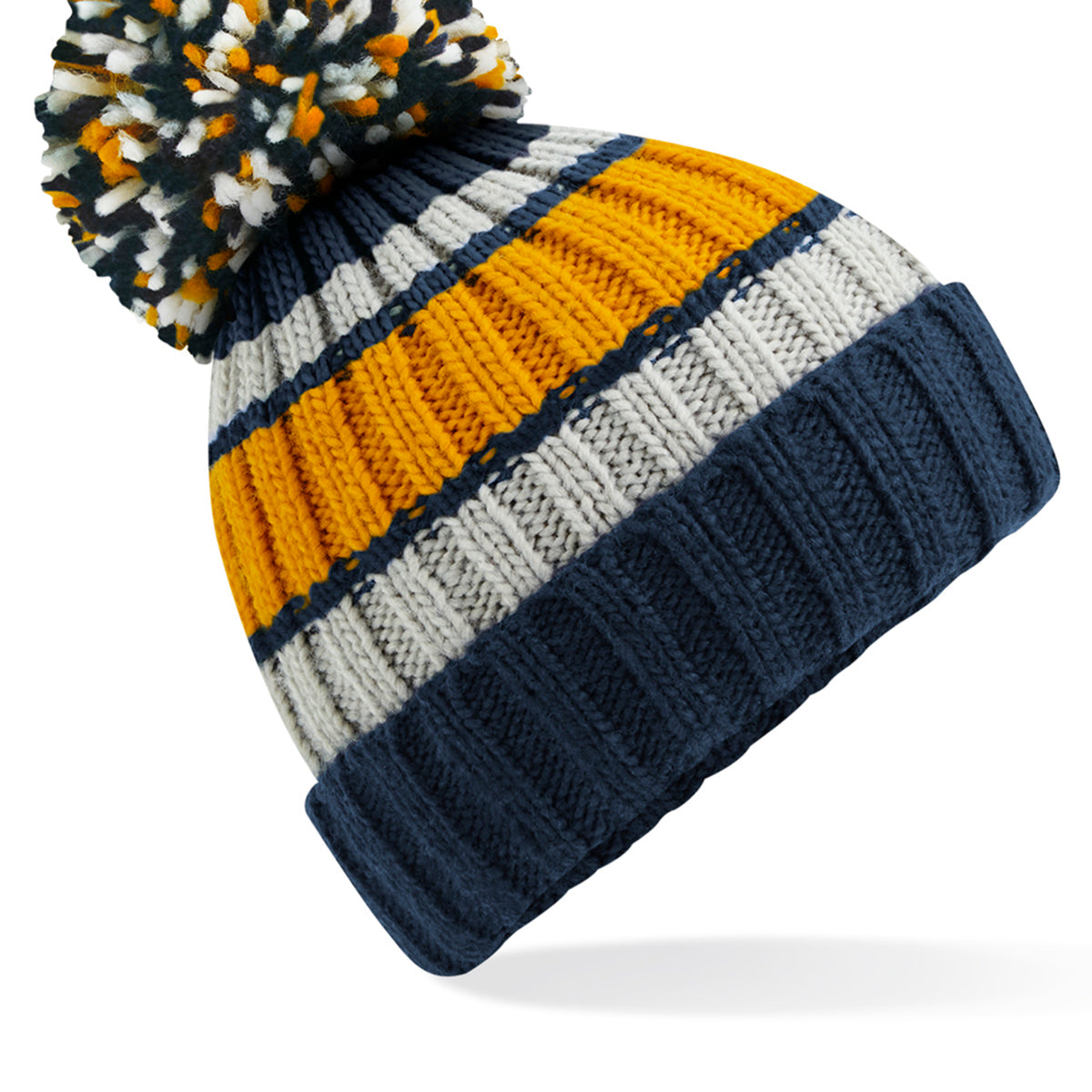 Beechfield Hygge Striped Beanie