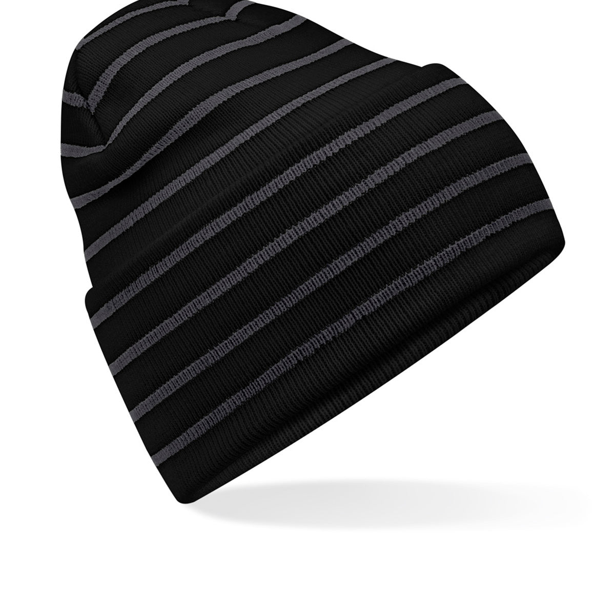 Beechfield Original Deep-Cuffed Striped Beanie