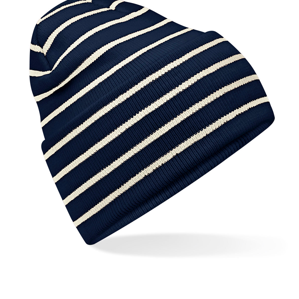 Beechfield Original Deep-Cuffed Striped Beanie