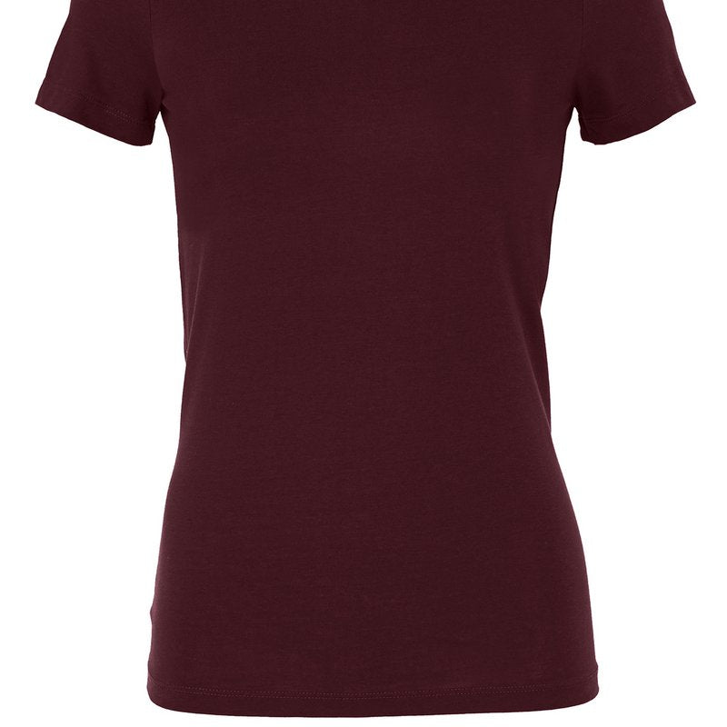 Bella & Canvas Sheer Mini Rib Crew Neck T-Shirt