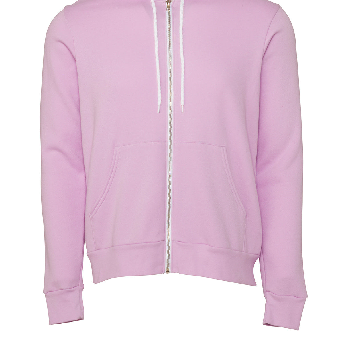 Bella & Canvas Unisex Polycotton Fleece Full-Zip Hoodie