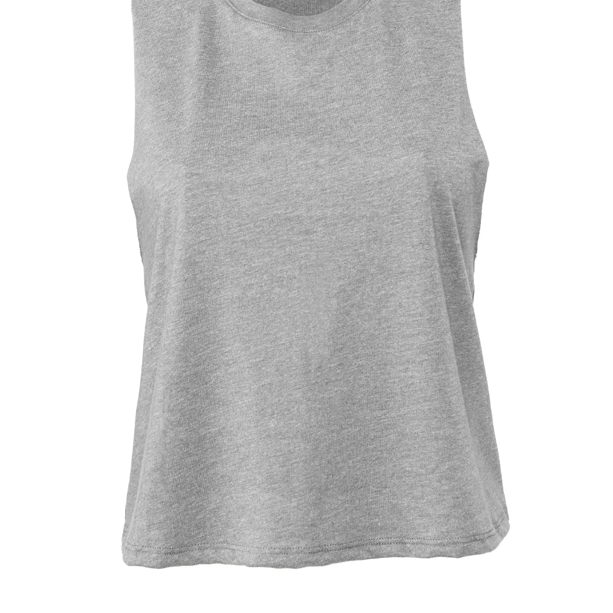 Bella & Canvas Women'S Racerback Cropped Tank