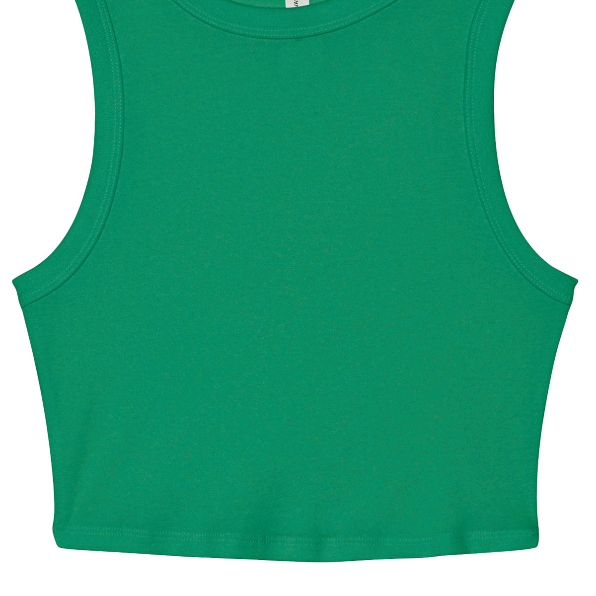 Bella & Canvas Women’S Micro Rib Muscle Crop Tank