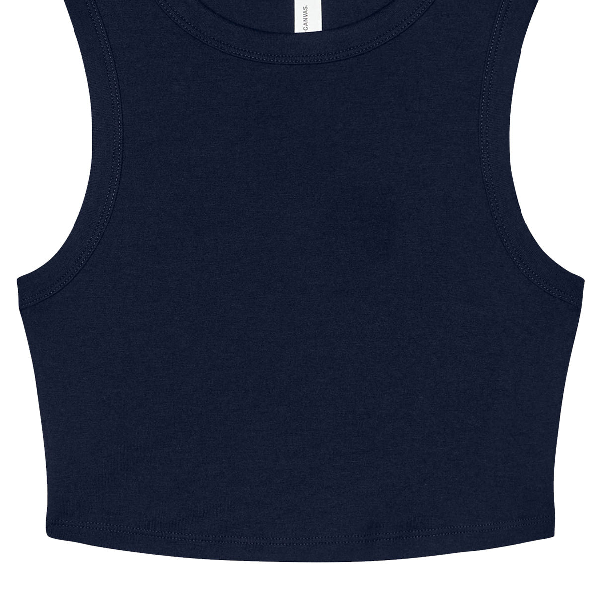 Bella & Canvas Women’S Micro Rib Muscle Crop Tank