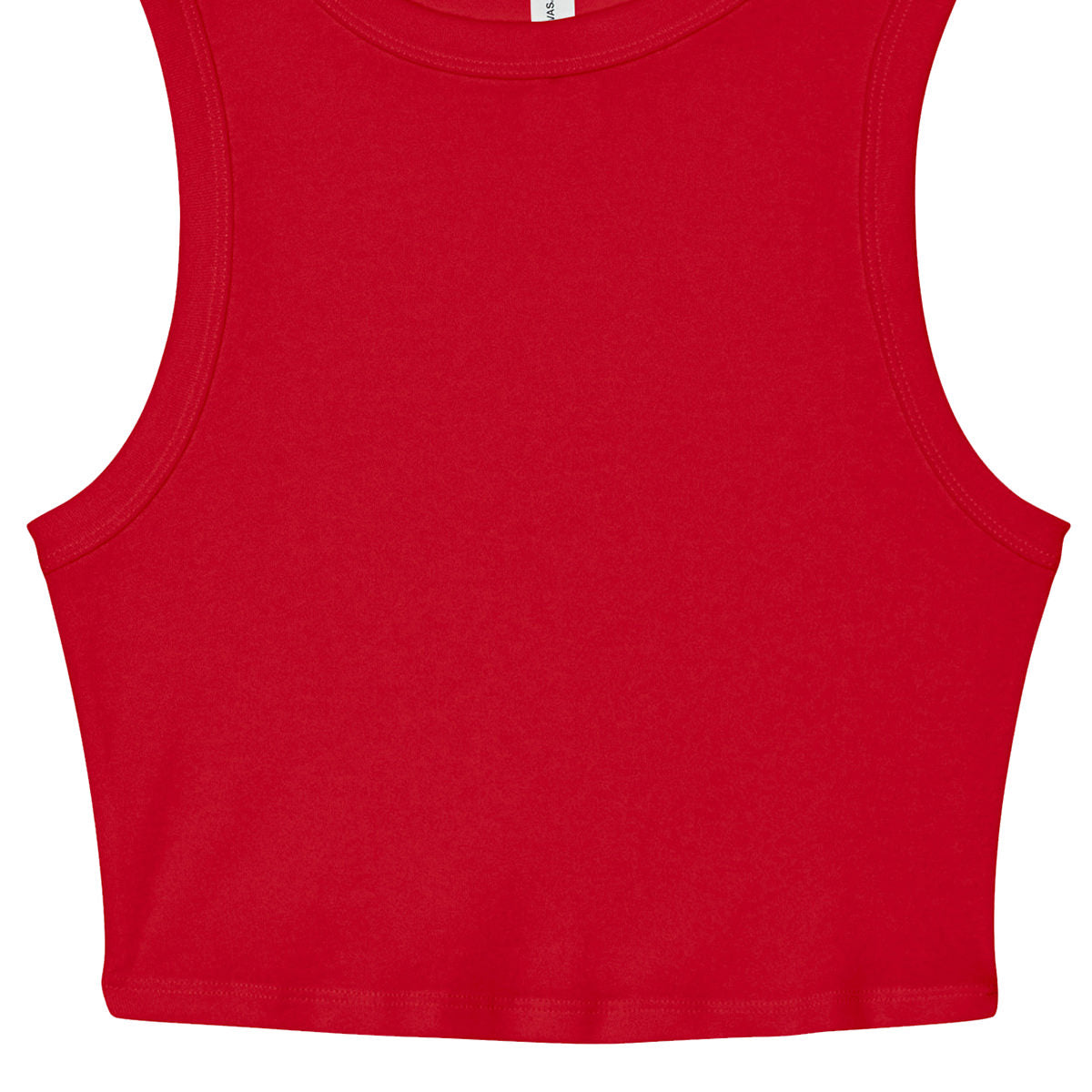 Bella & Canvas Women’S Micro Rib Muscle Crop Tank