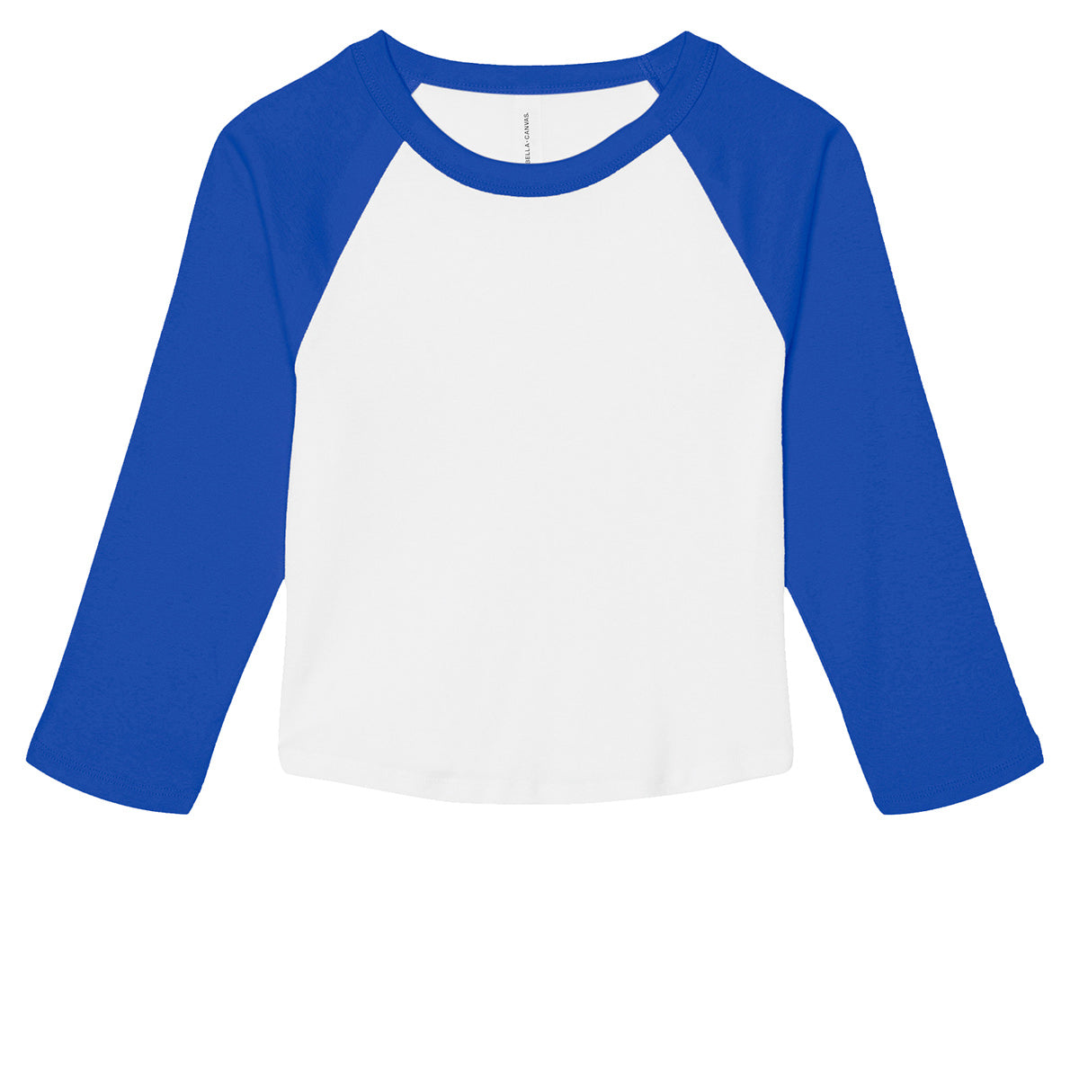 Bella & Canvas Women’S Micro Rib 3/4 Raglan Baby T-Shirt