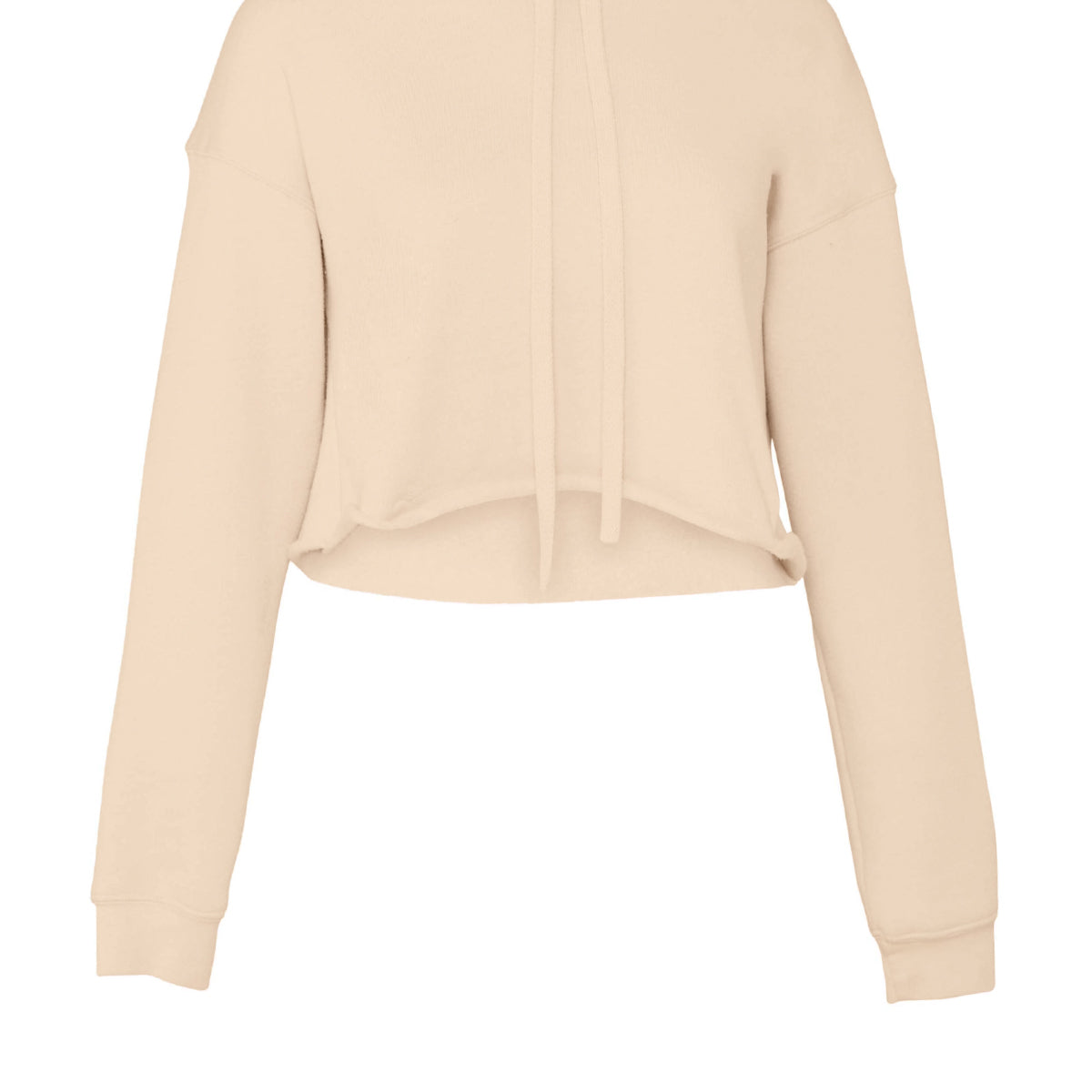 Bella & Canvas Women'S Cropped Fleece Hoodie
