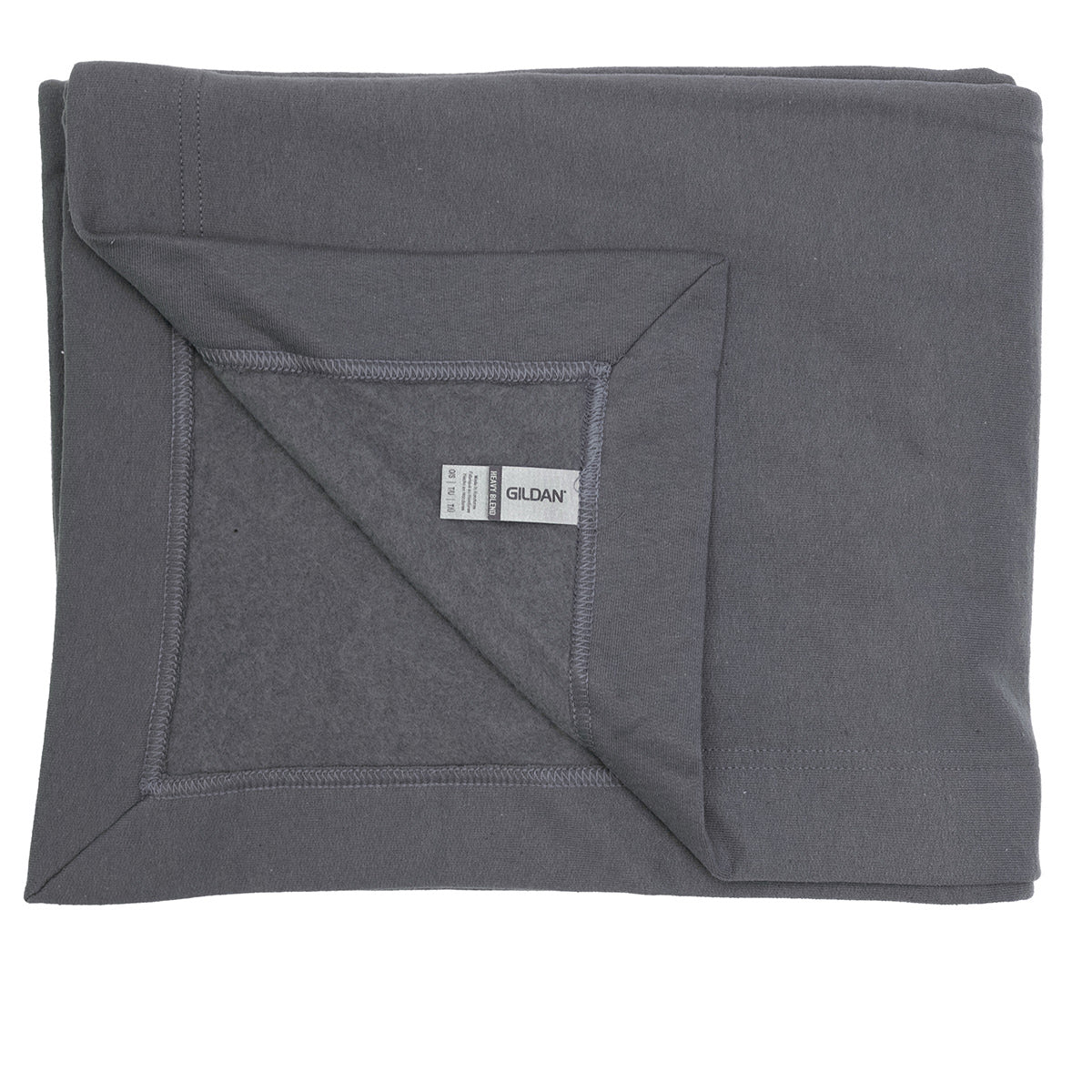 Gildan Heavy Blend fleece stadium blanket