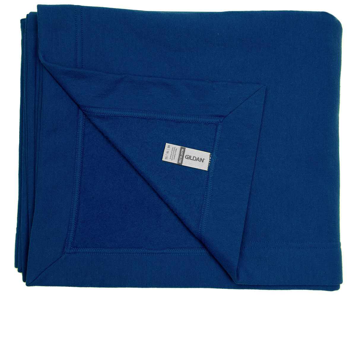 Gildan Heavy Blend fleece stadium blanket