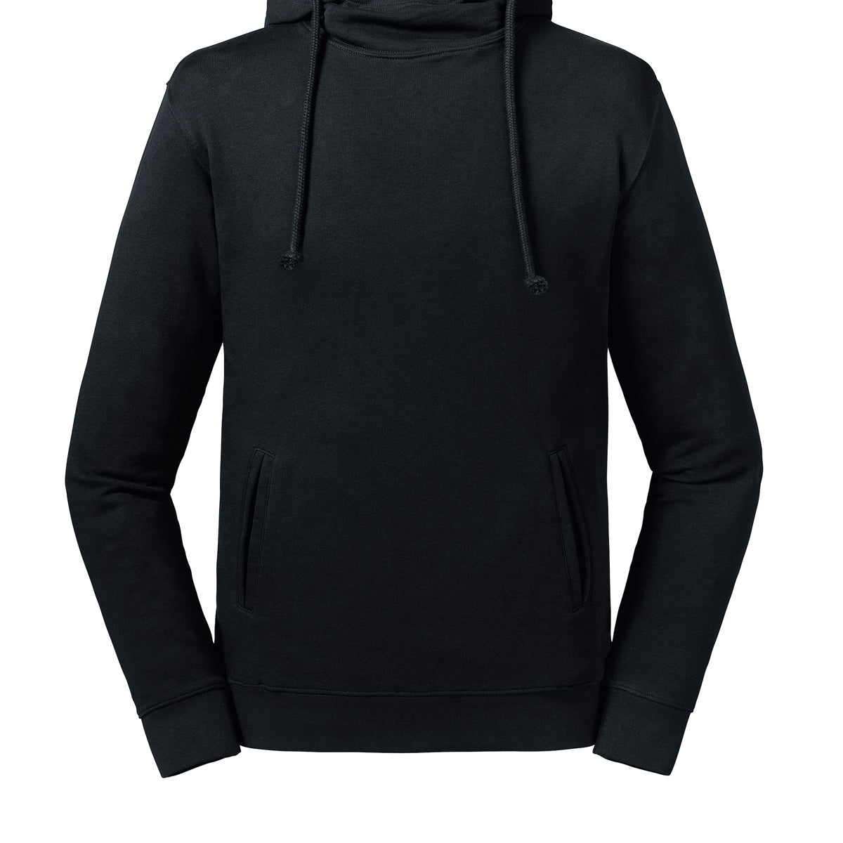 Russell Europe Pure Organic High Collar Hooded Sweatshirt