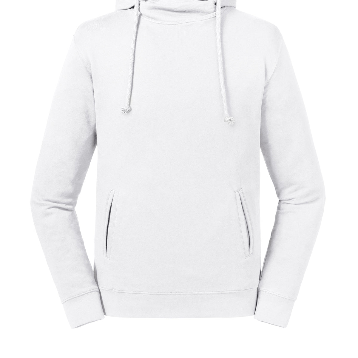 Russell Europe Pure Organic High Collar Hooded Sweatshirt