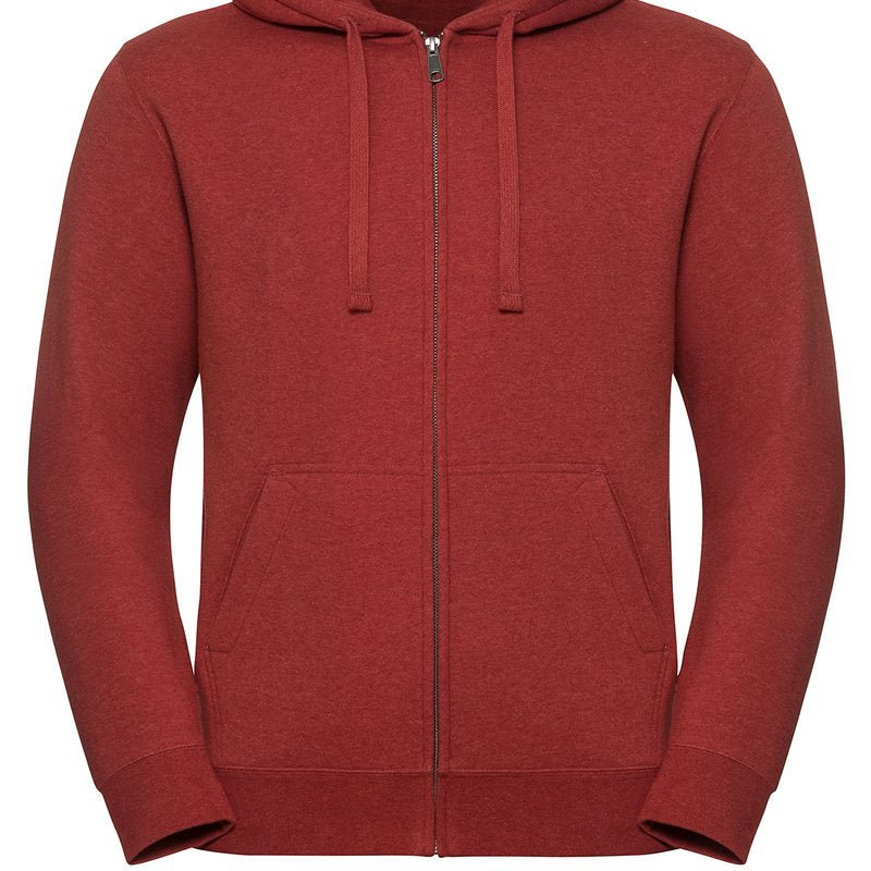 Russell Europe Authentic Melange Zipped Hood Sweatshirt