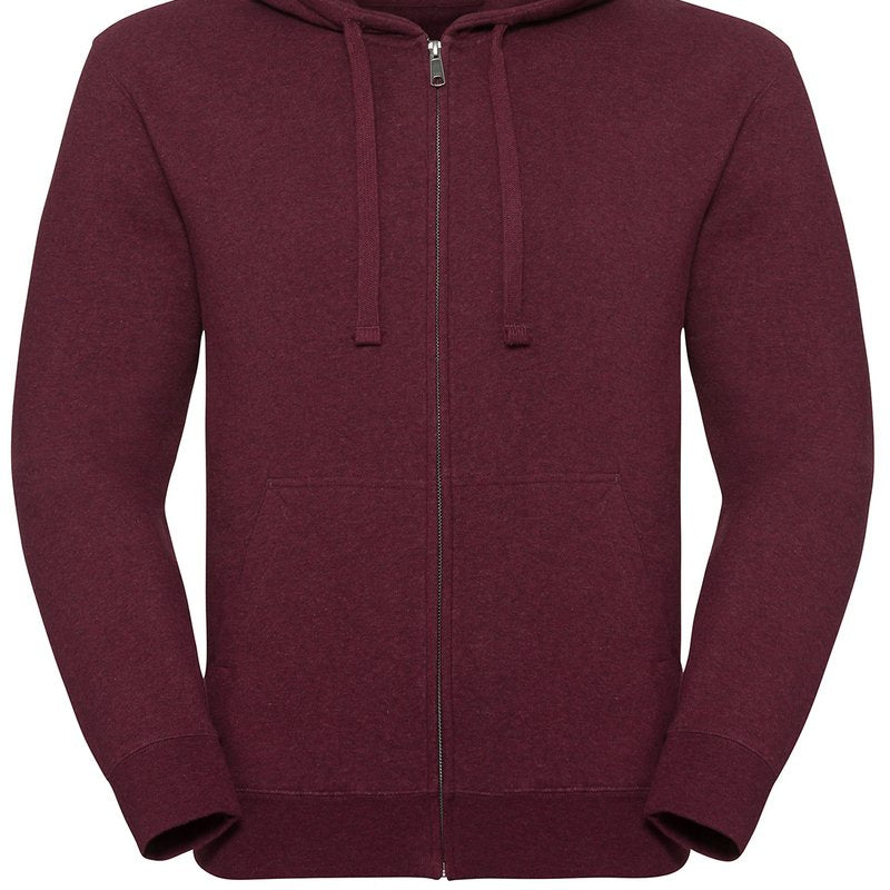 Russell Europe Authentic Melange Zipped Hood Sweatshirt
