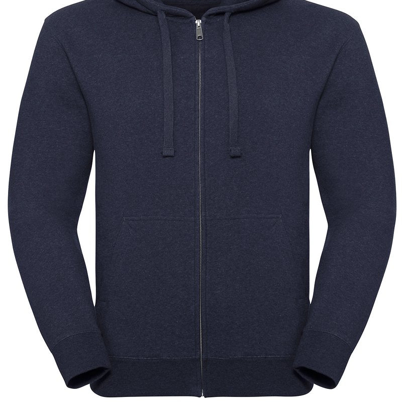 Russell Europe Authentic Melange Zipped Hood Sweatshirt